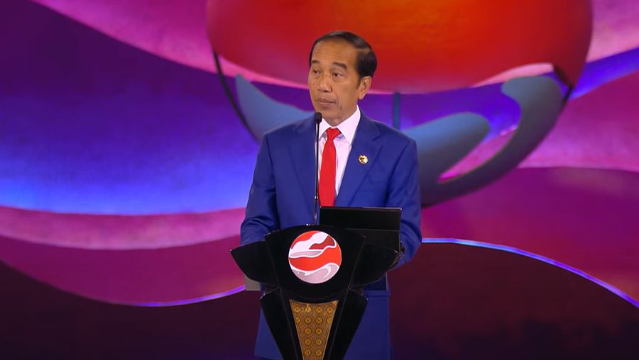 Jokowi Tutup KTT ASEAN 2023. (Tangkapan Layar Youtube)