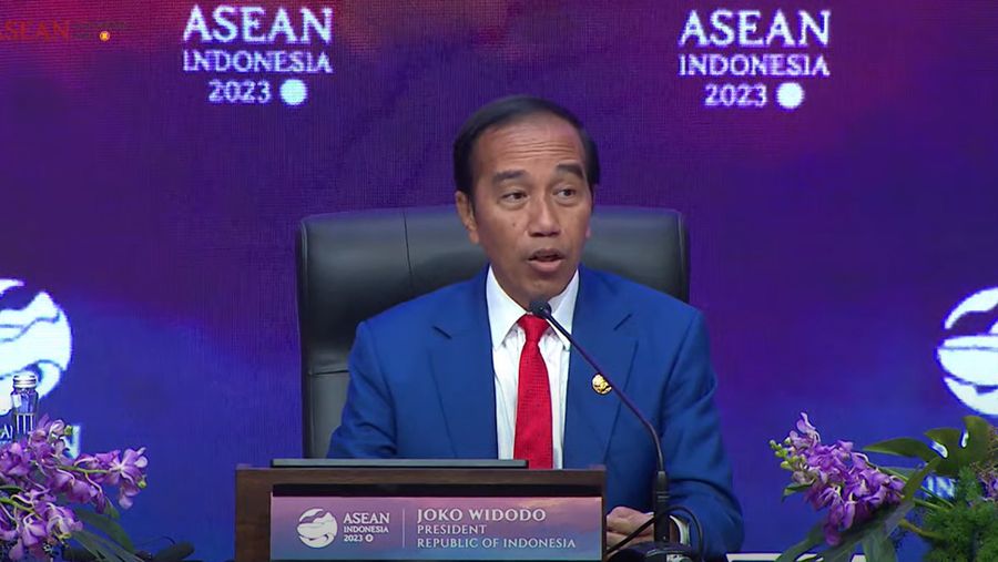 Keterangan Pers Presiden RI, Jakarta, 7 September 2023. (Tangkapan Layar Youtube)
