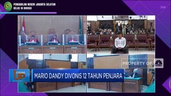 Mario Dandy Divonis 12 Tahun Penjara