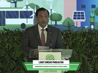 Depan Bos Bank Dunia, Luhut Buka Jurus RI Atasi Kiamat Iklim