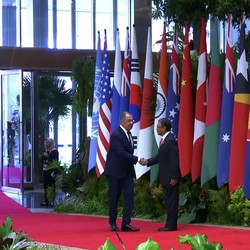 Tangan Kanan Putin Merapat ke JCC Menghadap Jokowi