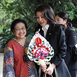 Bestie Banget! Megawati Undang Ibu Negara Korea ke Istana