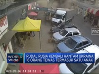 Video: Rudal Rusia Kembali Hantam Ukraina, 16 Orang Tewas