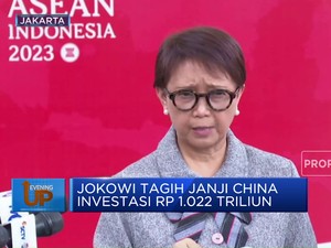 Jokowi Tagih Janji China Investasi Rp1.022 Triliun