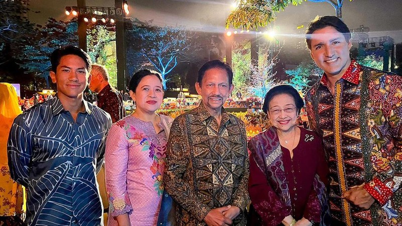 Pangeran Abdul Mateen saat mendampingi ayahnya Sultan Brunei Darussalam, Hassanal Bolkiah, untuk menghadiri rangkaian KTT ASEAN di Jakarta. (Instagram @tmski)