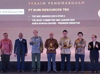 Kinerja Unggul BUMI Bawa 2 Penghargaan Ini