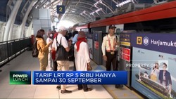 Siap-siap! Tarif LRT Rp 5.000 Hanya Sampai Akhir September
