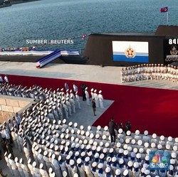 Ini Dia Kapal Selam Nuklir Terbaru Kim Jong Un