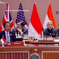Di KTT G20 India, Jokowi Minta Dunia Berhenti Perang