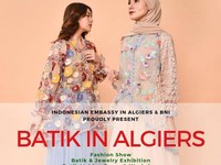 Dorong Budaya Indonesia Mendunia, BNI Dukung Batik in Algiers