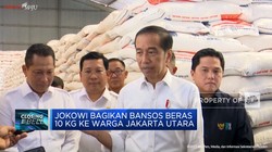 Usai Blusukan Jokowi Bagikan Bansos Beras 10Kg