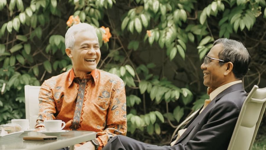 Ganjar Pranowo dan Mahfud MD. (X/ganjarpranowo)