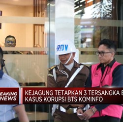 Kejagung Tetapkan 3 Tersangka Baru Kasus BTS Kominfo