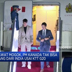 Pesawat Mogok, PM Kanada Tak Bisa Pulang dari India