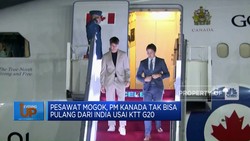 Pesawat Mogok, PM Kanada Tak Bisa Pulang dari India