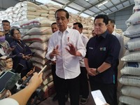 Jokowi Cek Langsung, Segini Stok Beras Pemerintah di Bulog