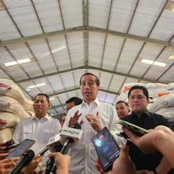 Jokowi Tegaskan Stok Beras RI Aman, Ternyata Ini Alasannya