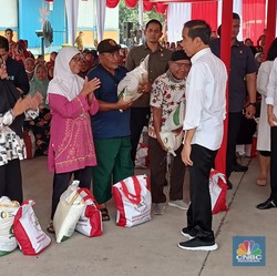 Catat! Jokowi Bakal Bagi-bagi Beras Gratis Sampai Maret 2024