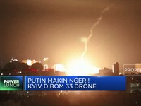 Video: Putin Makin Ngeri! Kyiv Dibom 33 Drone