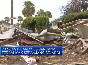 Terbanyak Sepanjang Sejarah, AS Dilanda 23 Bencana di 2023