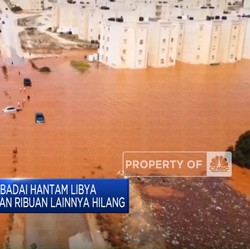 Banjir Bandang & Badai Hantam Libya, 2 Ribu Orang Tewas