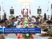 Jokowi Soroti Banyak Aparat Penegak Hukum Terlibat Narkotika