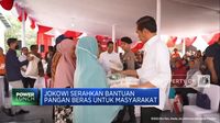 Video: Jokowi Serahkan Bantuan Pangan Beras Untuk Masyarakat