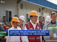 Jokowi Tinjau Pabrik Hilirisasi Rp60 T Milik Lotte di Cilegon