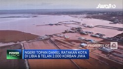 Topan Daniel Ratakan Kota di Libia & Telan 2 Ribu Korban