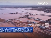 Topan Daniel Ratakan Kota di Libia & Telan 2 Ribu Korban