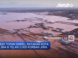 Topan Daniel Ratakan Kota di Libia & Telan 2 Ribu Korban