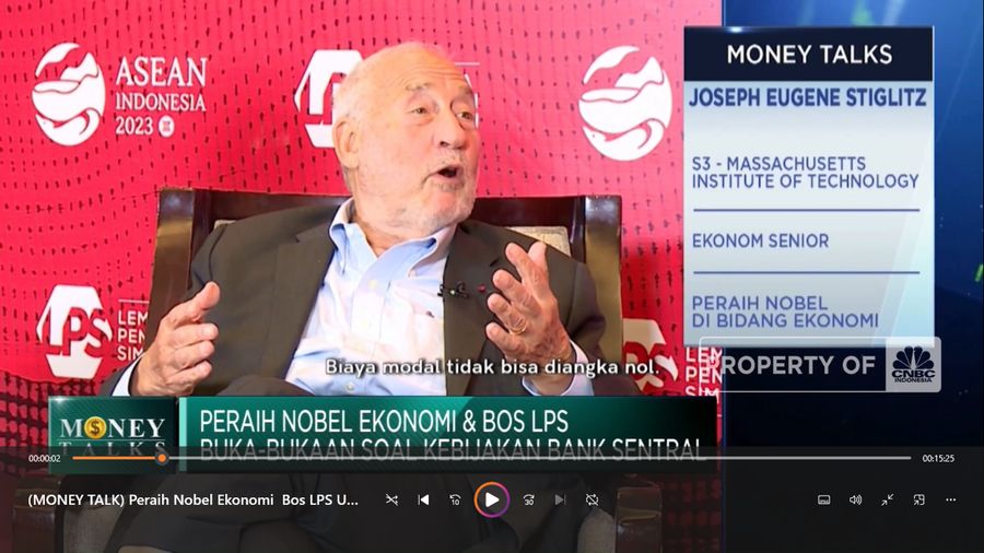 Peraih Nobel Ekonomi & Bos LPS Ungkap Efek Kebijakan Bank Sentral (CNBC Indonesia TV)