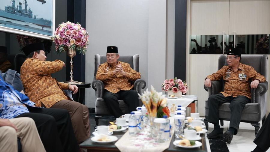 Pertemuan Prabowo dan SBY. (Dok TIM Media Prabowo Subianto)