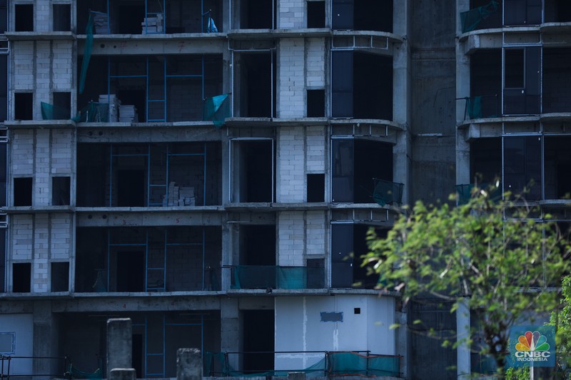 Suasana Apartemen mangkrak The Lana Alam Sutra di Kawasan Tangerang, Banten, Selasa (12/9/2023). (CNBC Indonesia/Tri Susilo) Suasana Apartemen mangkrak The Lana Alam Sutra di Kawasan Tangerang, Banten, Selasa (12/9/2023). (CNBC Indonesia/Tri Susilo)