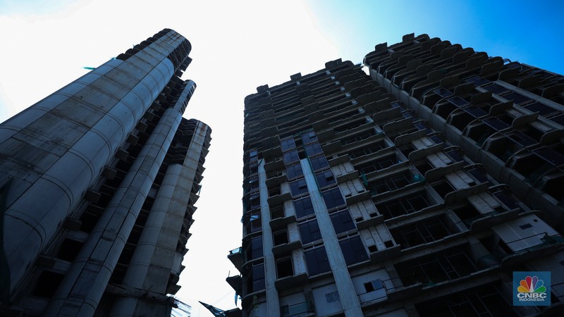 Suasana Apartemen mangkrak The Lana Alam Sutra di Kawasan Tangerang, Banten, Selasa (12/9/2023). (CNBC Indonesia/Tri Susilo) Suasana Apartemen mangkrak The Lana Alam Sutra di Kawasan Tangerang, Banten, Selasa (12/9/2023). (CNBC Indonesia/Tri Susilo)
