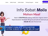 Subsidi Motor Listrik Rp7 Juta Belum Siap?