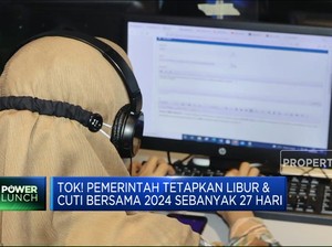 Pemerintah: Libur & Cuti Bersama 2024 Sebanyak 27 Hari