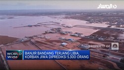 Banjir Bandang Terjang Libia, Korban Diprediksi 5.300 Orang