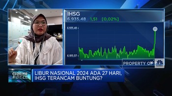 Banyak Libur di 2024, IHSG Terancam Buntung?