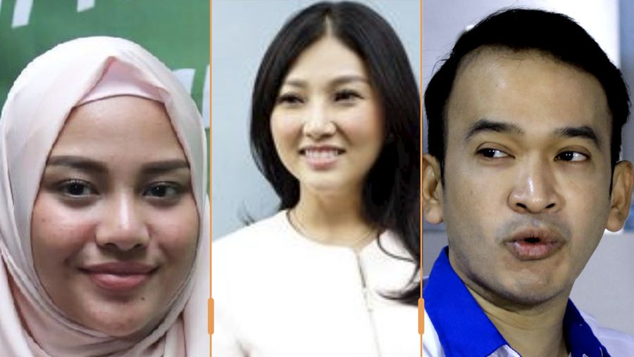 Foto kolase Aurel Hermansyah, Sarwendah, dan Rruben Onsu. (CNBC Indonesia)