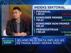 Inflasi AS Bikin Deg-degan, IHSG Tergelincir ke Zona Merah