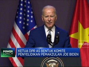 Ketua DPR AS Bentuk Komite Penyelidikan Pemakzulan Joe Biden