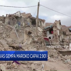 Korban Tewas Gempa Maroko Capai 2.901