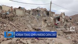 Korban Tewas Gempa Maroko Capai 2.901