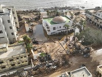 Penampakan Banjir Dahsyat bak Tsunami di Libya, 5.000 Tewas