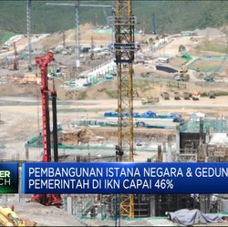 Pembangunan Istana Negara & Gedung Pemerintah IKN Capai 46%