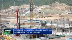 Pembangunan Istana Negara & Gedung Pemerintah IKN Capai 46%