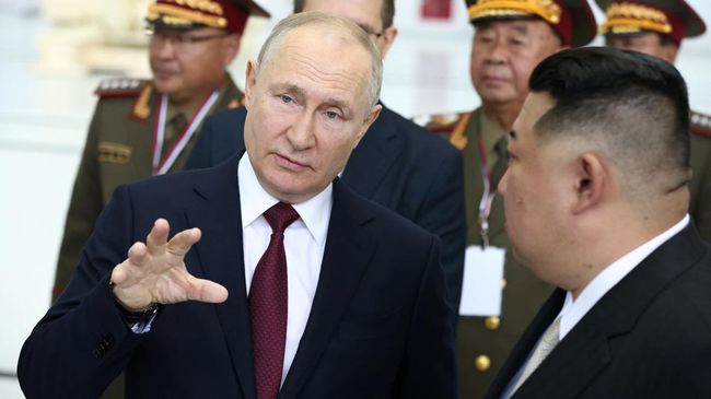 AS ‘Nyinyir’ Putin Ketemu Kim Jong Un, Begini Respons Rusia