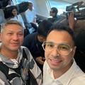 Raffi Ahmad jajal Kerta Cepat Jakarta.-Bandung. (Instagram/raffinagita1717)\\