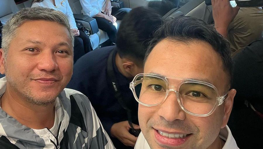 Raffi Ahmad jajal Kerta Cepat Jakarta.-Bandung. (Instagram/raffinagita1717)\\